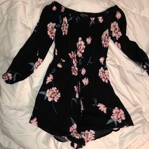 Off the shoulder romper
